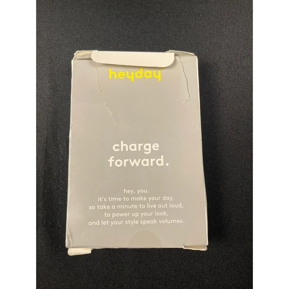 Heyday 4ft Lightning to USB-A Charging Cable Gold Black C89024LSBG iPhone iPad